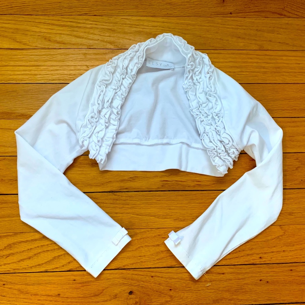 Italian White shrug for dresses